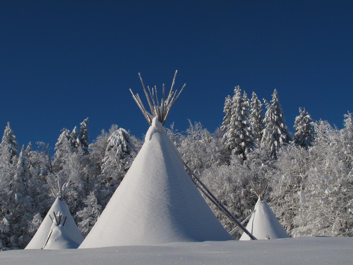 Village Tipi La Féclaz Exterior foto