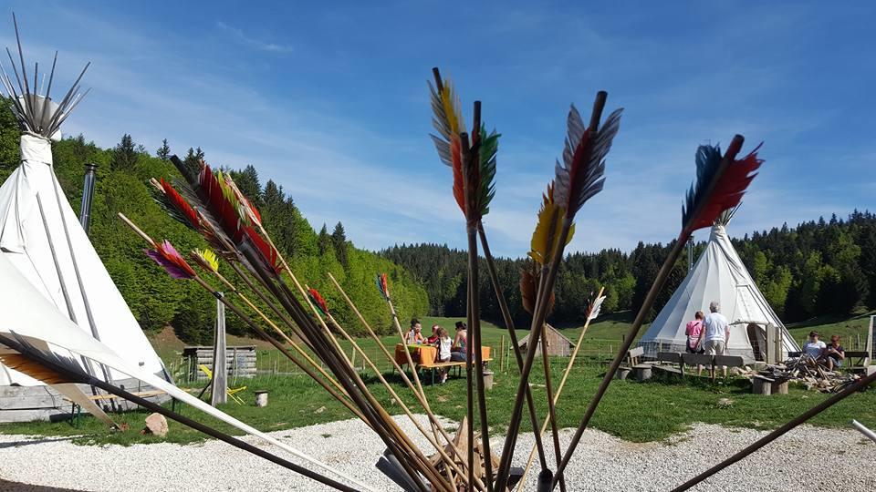 Village Tipi La Féclaz Exterior foto