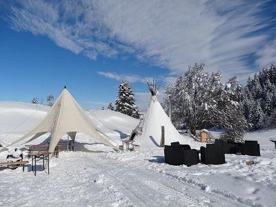 Village Tipi La Féclaz Exterior foto