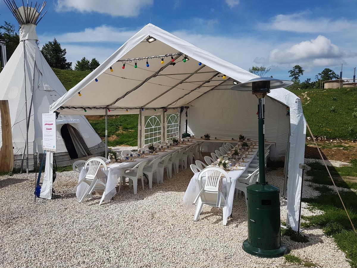Village Tipi La Féclaz Exterior foto